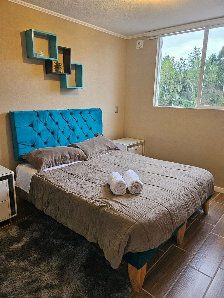 Departamento en condominio.