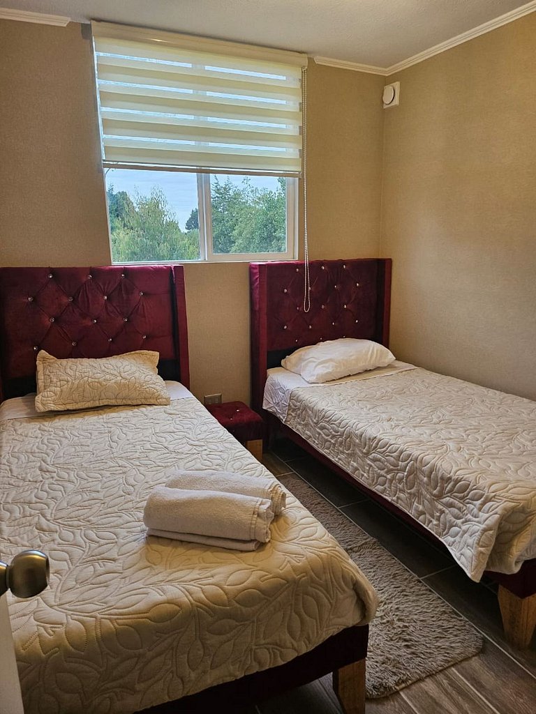 Departamento en condominio.