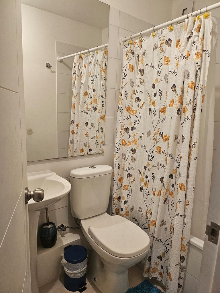 Departamento en condominio.