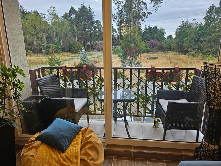 Departamento en condominio.