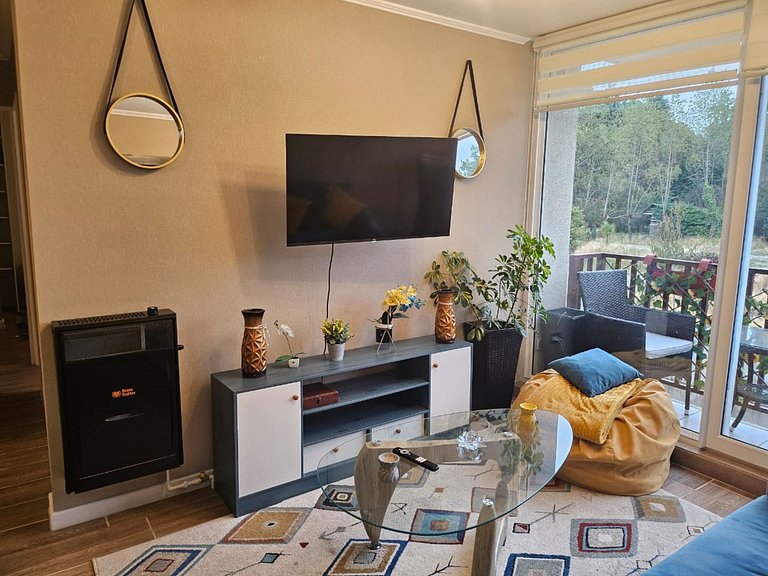 Departamento en condominio.