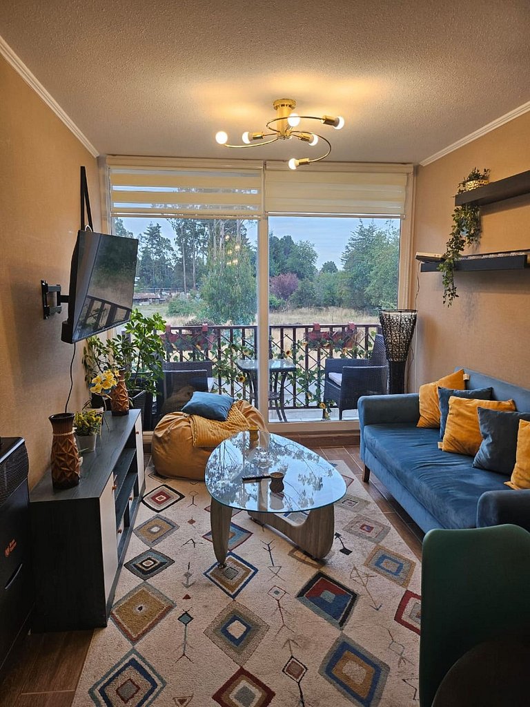 Departamento en condominio.