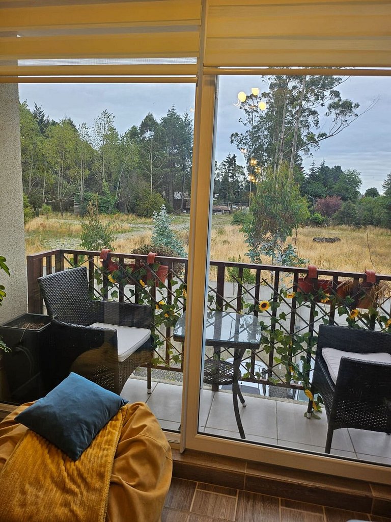 Departamento en condominio.