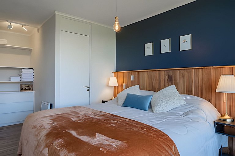 Departamento en condominio a pasos del centro.