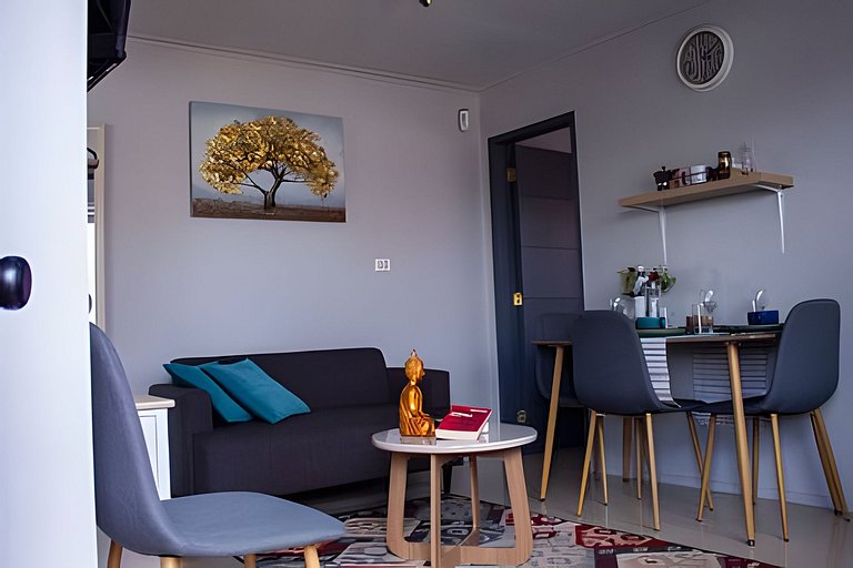 Cabaña en Valle Volcanes con estacionamiento/ wifi