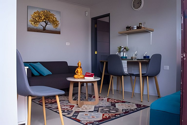 Cabaña en Valle Volcanes con estacionamiento/ wifi