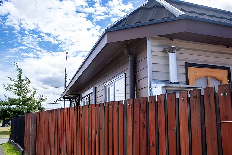 Cabaña en Valle Volcanes con estacionamiento/ wifi
