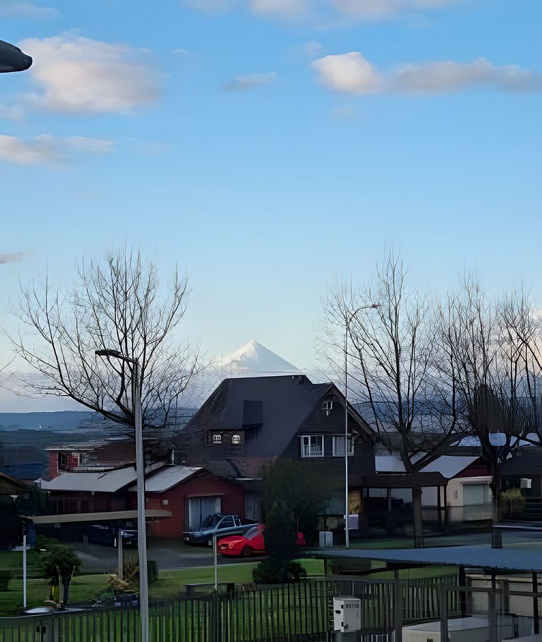 Depto. nuevo en condominio, estacionamiento y wifi