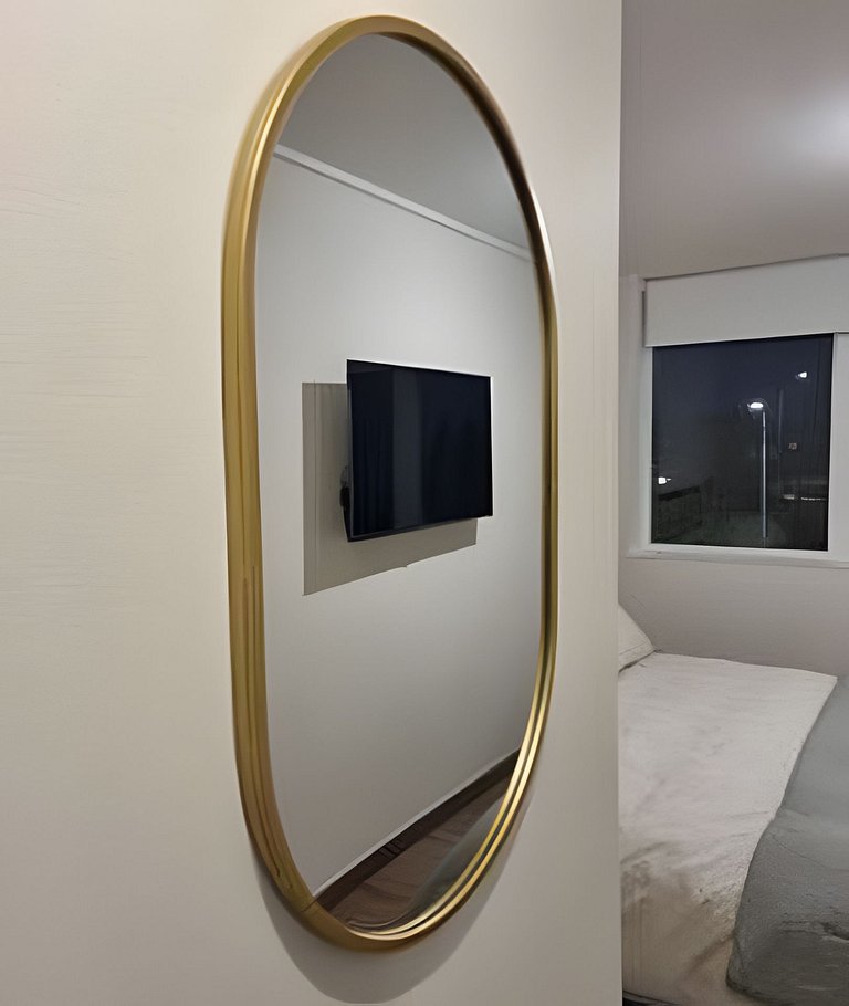 Depto. nuevo en condominio, estacionamiento y wifi