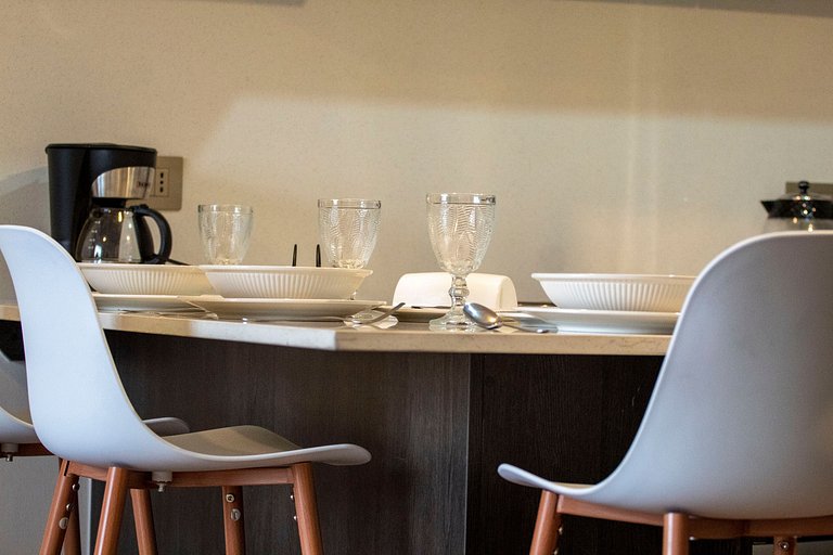 Depto. en condominio, con estacionamiento y wifi